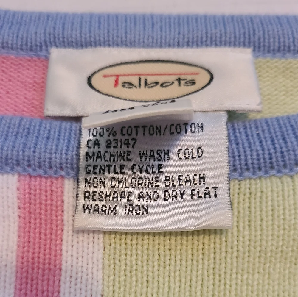 Talbots Color-Block Sweater - Picture 4 of 4
